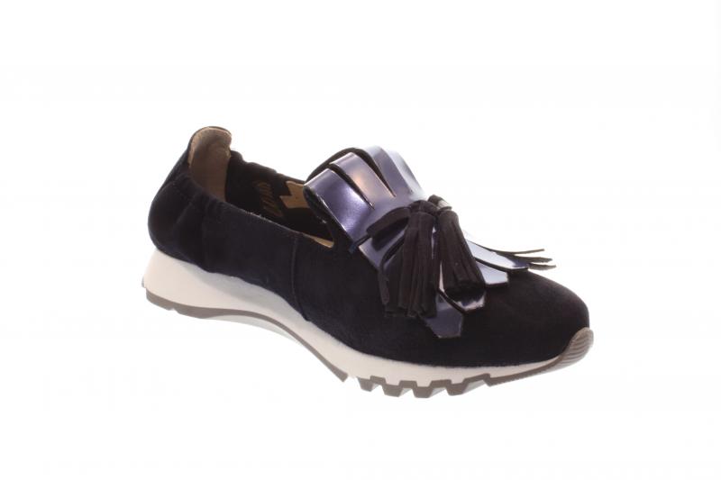 Maca Kitzbühel Damen Slipper blue 2018 Blau
