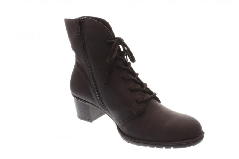 Rieker Damen StiefelStiefelette ozeanschwarzsmoke (Blau Damen Rieker Patchwork Stiefeletten Z7686 | eBay