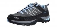 CMP Damen Halbschuh/Outdoorschuh Rigel Low WMN graffite-azzurr (Grau) 3Q13246 77BD