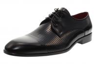 Conhpol Herren Halbschuh/Businessschuh schwarz C00C-8696-0017-H3P05