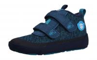 Affenzahn Kinder Halbschuh/Barfußschuhe Knit Bear blue saphire (Blau) AFZ-SHS-30118