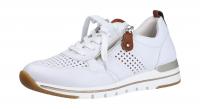 Remonte Damen Halbschuh/Sneaker weiss/cayenne (Weiß) R6702-80