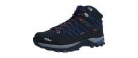 CMP Herren Outdoorschuh/Stiefelette Rigel Mid Trekking blue-flash-Orange (Blau) 3Q12947 27NM