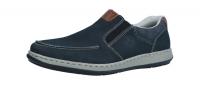 Rieker Herren Slipper pazifik/amaretto/nav (Blau) 17360-15