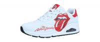 Skechers Damen Sneaker Uno-Rolling Stone white/red (Weiß) 177965 WRD