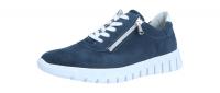 Waldläufer Damen Halbschuh/Sneaker/Schuhe für eigene Einlagen H-Birdy JEANS JEANS WEISS (Blau) 916001-301/206