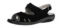 Waldläufer Damen Sandale/Schuhe für eigene Einlagen Garda schwarz 210004