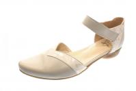 Maria Shoes Damen Ballerina/Slipper Argilla  Flower Silv (Grau) M214-5678