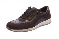 Longo Damen Halbschuh/Sneaker/Schuhe für eigene Einlagen Longo G ocean (Blau) 1013144
