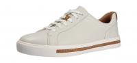 Clarks Damen Halbschuh/Sneaker/Schuhe für eigene Einlagen Un Maui Lace WHITE LEATHER (Weiß) 261401684