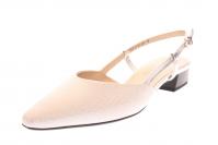 Peter Kaiser Damen Slingpumps WEISS CIRCLE SILBER (Weiß) 22367365