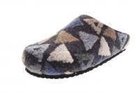 Longo Damen Pantolette/Hausschuh ocean/multi (Blau) 1032853