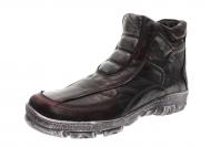 Kristofer Herren Stiefel/Stiefelette schwarz bordo (Grau) MAX787