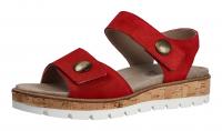 Longo Damen Sandale/Schuhe für eigene Einlagen Longo G rot 1045359