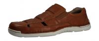 Longo Herren Halbschuh/Slipper cognac/taupe (Braun) 1046027