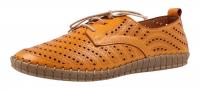 Manitu Damen Halbschuh/Schuhe für eigene Einlagen orange 850426-62