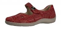 Waldläufer Damen Ballerina/Slipper/Schuhe für eigene Einlagen Henni FIRMINO (Rot) 496309-161/069