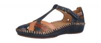 Pikolinos Damen Sandale navyblue/brandy (Blau) 655-0732C5