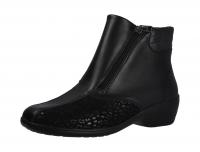 Longo Damen Stiefel/Stiefelette/Schuhe für eigene Einlagen Longo H schwarz 1061198