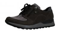 Waldläufer Damen Halbschuh/Sneaker/Schuhe für eigene Einlagen Hiroko-Soft/H carbon asphalt (Braun) H64007