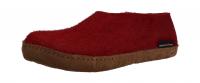 Haflinger Damen Hausschuh/Schuhe für eigene Einlagen Emil´s Slipper rubin (Rot) 221002-211