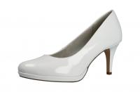 Tamaris Damen Pumps WHITE PATENT (Weiß) 1-1-22444-25/123