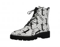 Tizian Damen Stiefel/Schuhe für eigene Einlagen Dallas 2 11 WEISS-KOMBI (Weiß) T45811MI37/001
