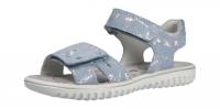 Superfit Kinder Sandale Sparkle HELLBLAU/SILBER (Blau) 1-609004-8400 8400