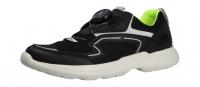 Superfit Kinder Halbschuh/Sneaker Rush SCHWARZ/WEISS (Schwarz) 1-000210-0000