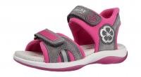 Superfit Kinder Sandale Sunny HELLGRAU/ROSA (Mehrfarbig) 1-606127-2510