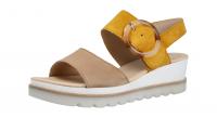 Gabor Damen Sandale Best Fitting caramel/mango (Beige) 64.645.13