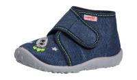 Superfit Kinder Hausschuh Spotty BLAU 1-009253-8020