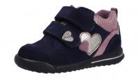 Superfit Kinder Lauflernschuh/Halbschuh/Stiefelette Avrile Mini BLAU/LILA (Blau) 1-006377-8010