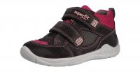 Superfit Kinder Lauflernschuh/Halbschuh/Stiefelette Universe GRAU/ROSA (Grau) 1-009417-2010