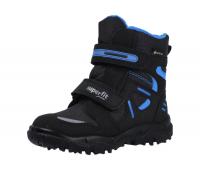 Superfit Kinder Stiefel HUSKY SCHWARZ/BLAU (Schwarz) 1-809080-0000