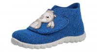 Superfit Kinder Hausschuh Happy BLAU 1-800295-8020