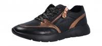 Jana Damen Halbschuh/Sneaker BLACK/GOLD (Schwarz) 8-8-23731-27/095