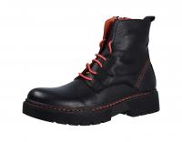 Maca Kitzbühel Damen Stiefel/Stiefelette nero orange (Schwarz) 2960