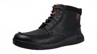 Clarks Herren Stiefel/Stiefelette Driftway High BLACK LEATHER (Schwarz) 261629697