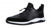 Clarks Herren Halbschuh/Sneaker/Slipper Puxton Ease BLACK LEATHER (Schwarz) 261617347
