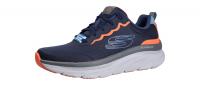 Skechers Herren Halbschuh/Sneaker D´Lux Walker blau/Orange (Blau) 232264NVOR