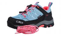 CMP Kinder Halbschuh/Outdoorschuhe Kids RIGL clorophilla/red fluo (Blau) 3Q54554 89BD