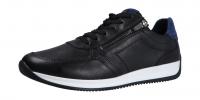 ara Herren Halbschuh/Sneaker LISBOA SCHWARZ,SAPHIR (Schwarz) 11-36062-05