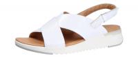 Caprice Damen Sandale WHITE NAPLAK (Weiß) 9-9-28702-28/122