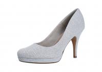 Tamaris Damen Pumps SILVER GLAM (Silber) 1-1-22447-28/919