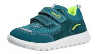 Superfit Kinder Halbschuh/Sneaker Sport 7 GRÜN/GELB (Türkis) 1-006194-7020