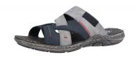 Rieker Herren Pantolette denim/grigio/pazifik (Blau) 22059-14