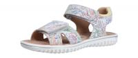Superfit Kinder Sandale SPARKLE WEISS/MEHRFARBIG (Weiß) 1-609004-1000
