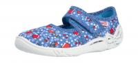 Superfit Kinder Hausschuh BELINDA BLAU/ROT (Blau) 1-800288-8020