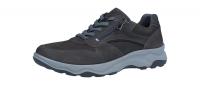 Waldläufer Herren Halbschuh/Sneaker Max CARBON SCHWARZ (Grau) 718006-407/052